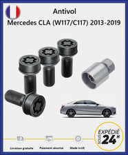 Muttern Z&uuml;ndschloss Schlo&szlig; f&uuml;r R&auml;der Schwarz Mercedes Cla (W117/C117) 2013-2019
