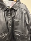 Ford F-150 Embroidered Burks Bay Vintage Leather Jacket Size XL — photo 1