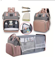 Mommy Bag Large-Capacity Foldable Travel Maternity Backpack