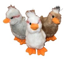 Gund Baby Goose Plush Rare White Grey Brown Farm Stuffed Collectible Vintage