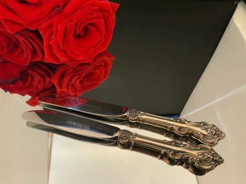 2 Towle ~ El Grandee ~  Sterling Handle Butters-