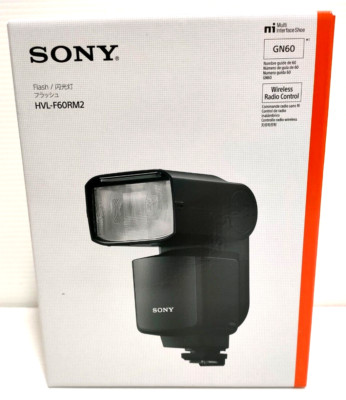 SONY Kamerablitz HVL-F60RM2 schwarz Kamerazubehör staub- und tropfsicher