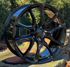 22" Gloss Black Wheels Fits Dodge Durango RT GT SRT Hellcat Jeep Grand Cherokee