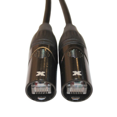 ProX 50 Ft Ethernet Cat 6 RJ45 Shielded Cable Digital Extension Snake