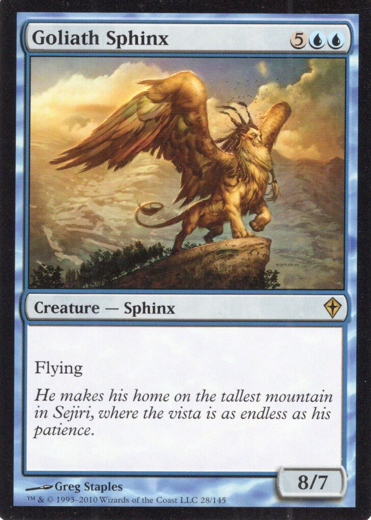 GOLIATH SPHINX 28/145 WORLDWAKE MTG MAGIC NM (yourdeckbuilder)