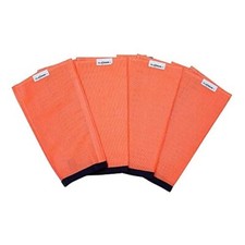 Shoofly Horse Leggins Fly-Bite Protection Breathable Mesh Orange Set of 4 Large