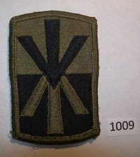 U S Army 11th Air Defense Artillery OCP Sew on Patch, 3 " Long, 2" Wide