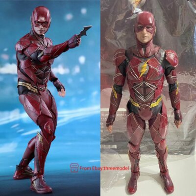 Hot Toys HT 1/6 MMS448 Justice League The Flash Action Figure In