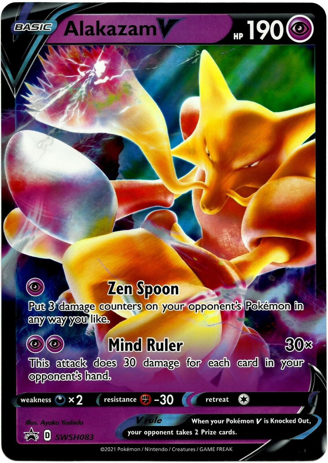 Alakazam V (Full Art)