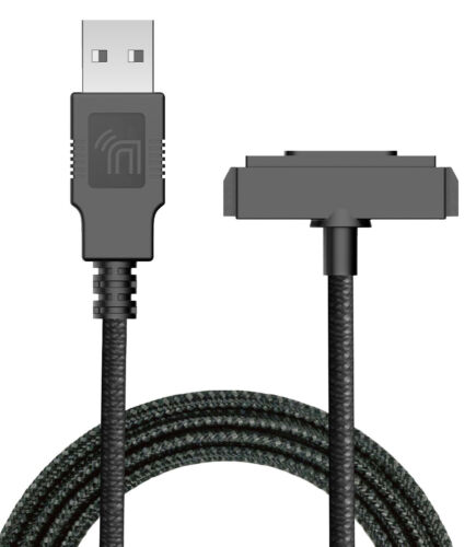 Black Rugged USB Charger/Sync Cable for Sonim XP5 XP6 XP7 XP5700 XP6700 XP7700 - Picture 1 of 6
