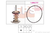 EPS Thermostat KüHlmittel 82°C FüR Toyota Yaris Auris Subaru Trezia 1.880.937