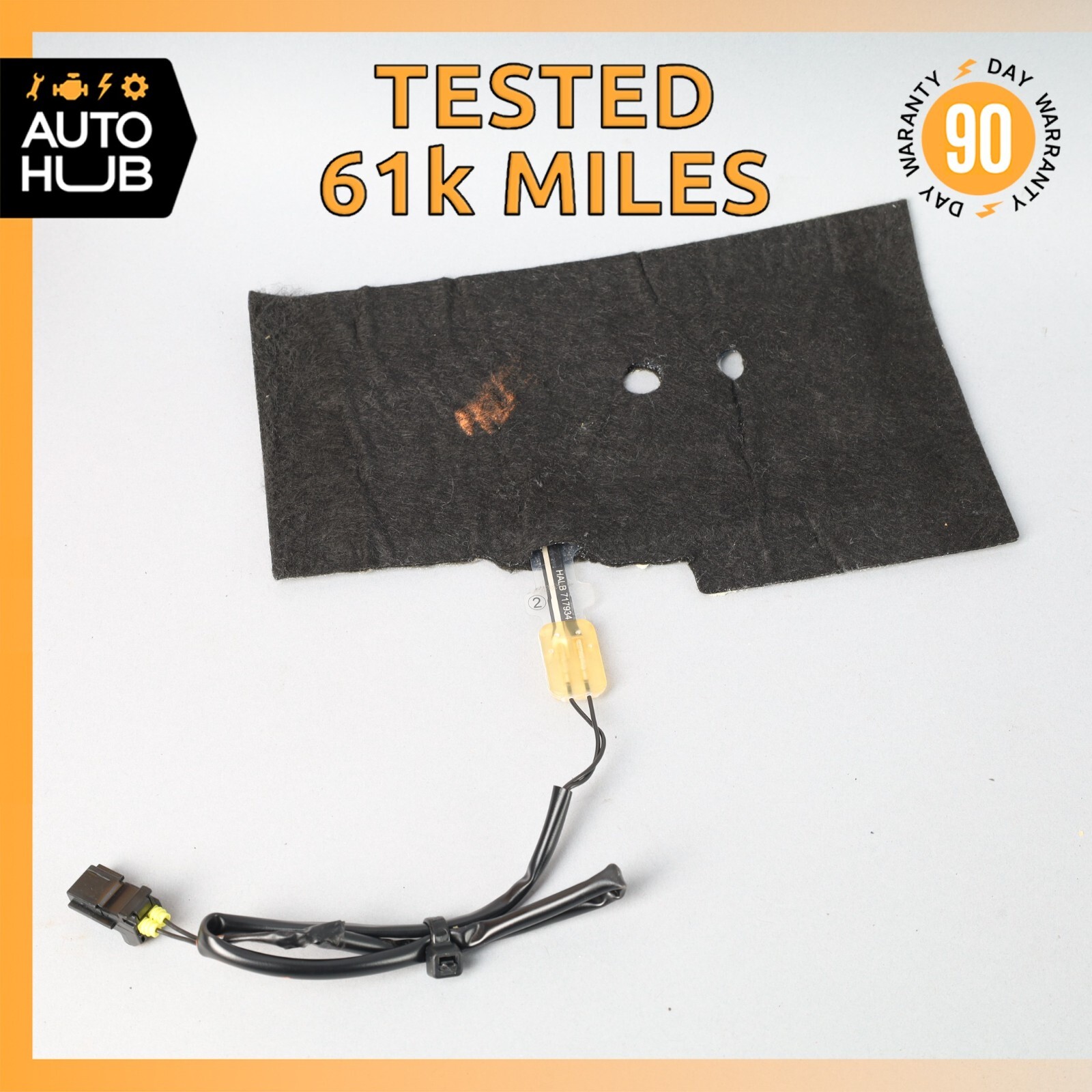 08-19 Maserati GranTurismo M145 Front Right Seat Belt Reminder SBR Sensor OEM