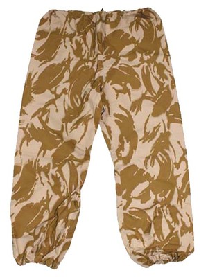 Brit. Nässeschutzhose Wet weather trousers DPM Desert, 80/84/100 neuwertig