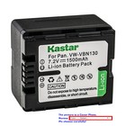 Kastar Replacement Battery Pack for Panasonic VW-VBN130 VBN130 VW-VBN070 VBN260