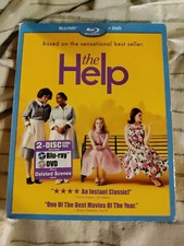   NEW The Help Blu-ray/DVD, 2011, 2-Discs Octavia Spencer Emma Stone  