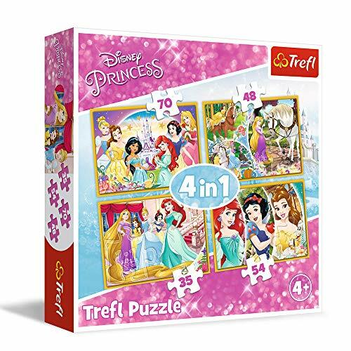 Trefl 4 In 1 Disney Princess Puzzle Set Four Jigsaw Puzzles Princesses For Sale Online Ebay
