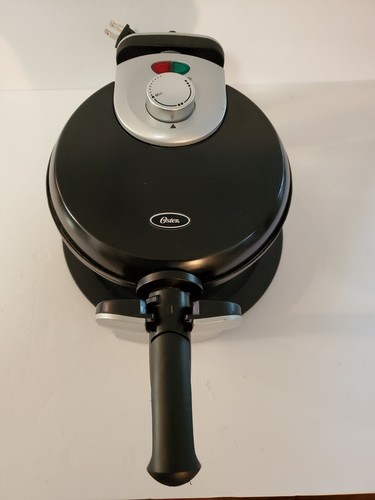 flip belgian waffle maker oster