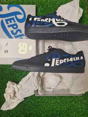 Neue Puma X PEPSI Herren Wildleder Classic Sneakers Collabartion 50YRS Größe 45