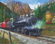 Springbok Timber Pass 1000 Piece Jigsaw Puzzle