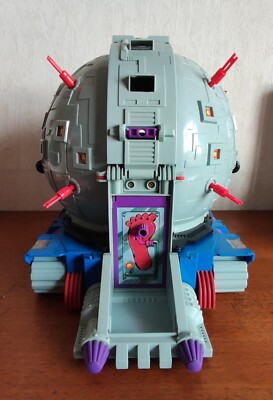 Ninja Turtles .TMNT Technodrome 1990 .Vintage . unvollständig