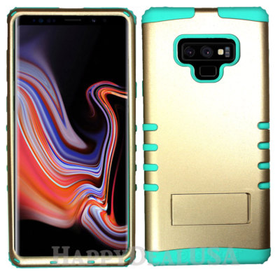 For Samsung Galaxy Note 9 - KoolKase Hybrid ShockProof Cover Case - Gold (P)