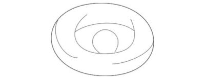 OEM NEW 98-04 Chevrolet Metro Tracker Stabilizer Link Washer Retainer 96057649