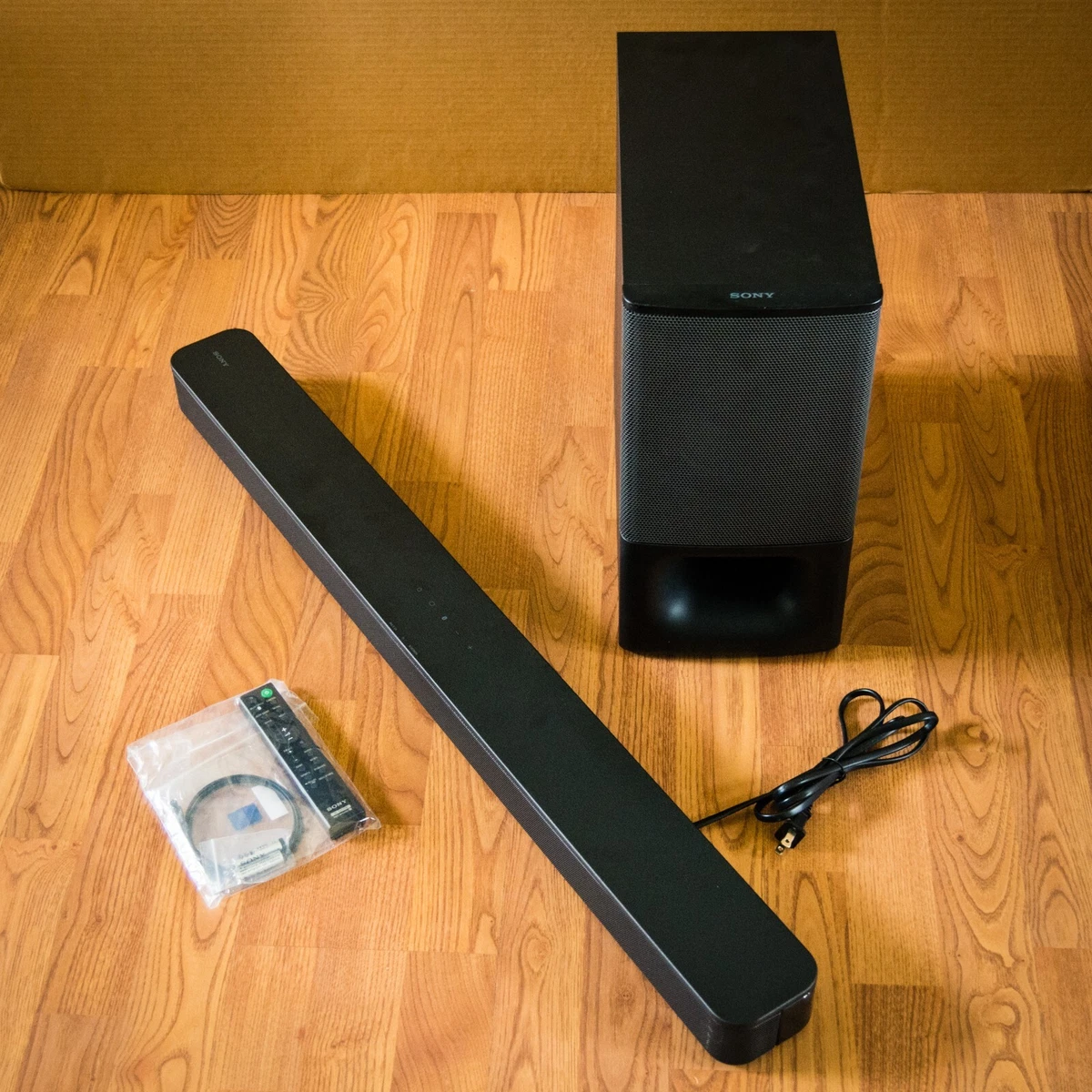 Sony soundbar without best sale subwoofer