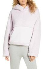 Zella Cassie Faux Shearling Hoodie size L 12/9