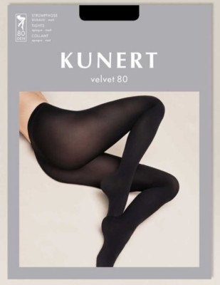 KUNERT Velvet 80den Strumpfhose, blickdichte Strümpfe, warm & matt, feinmaschig