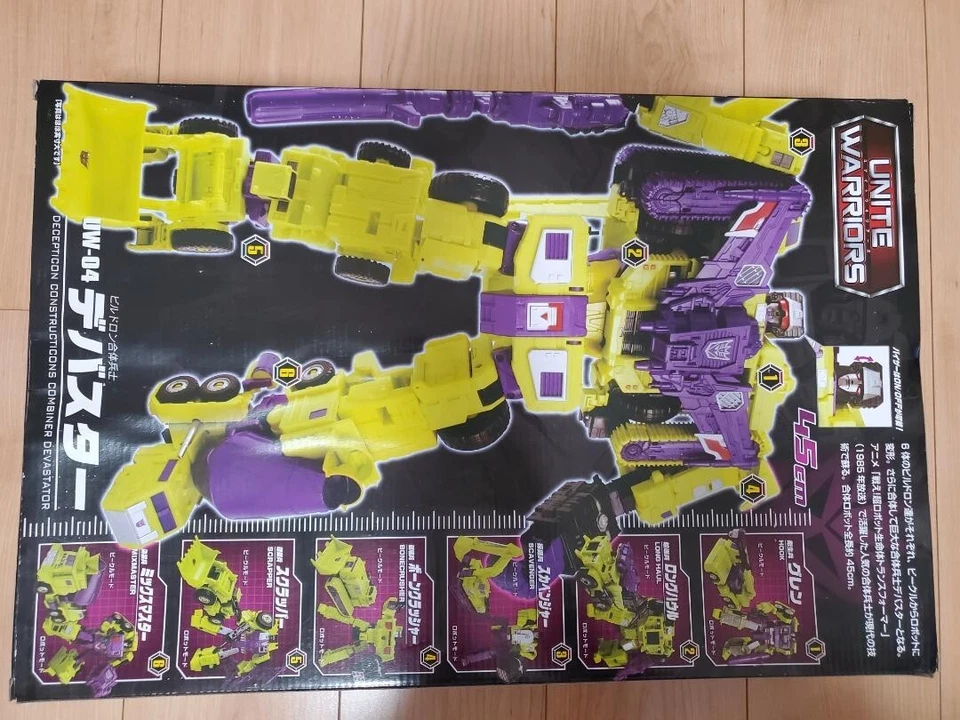 takara tomy transformers & robots unite warriors devastator figure uw04 Japan - Image 2 of 4