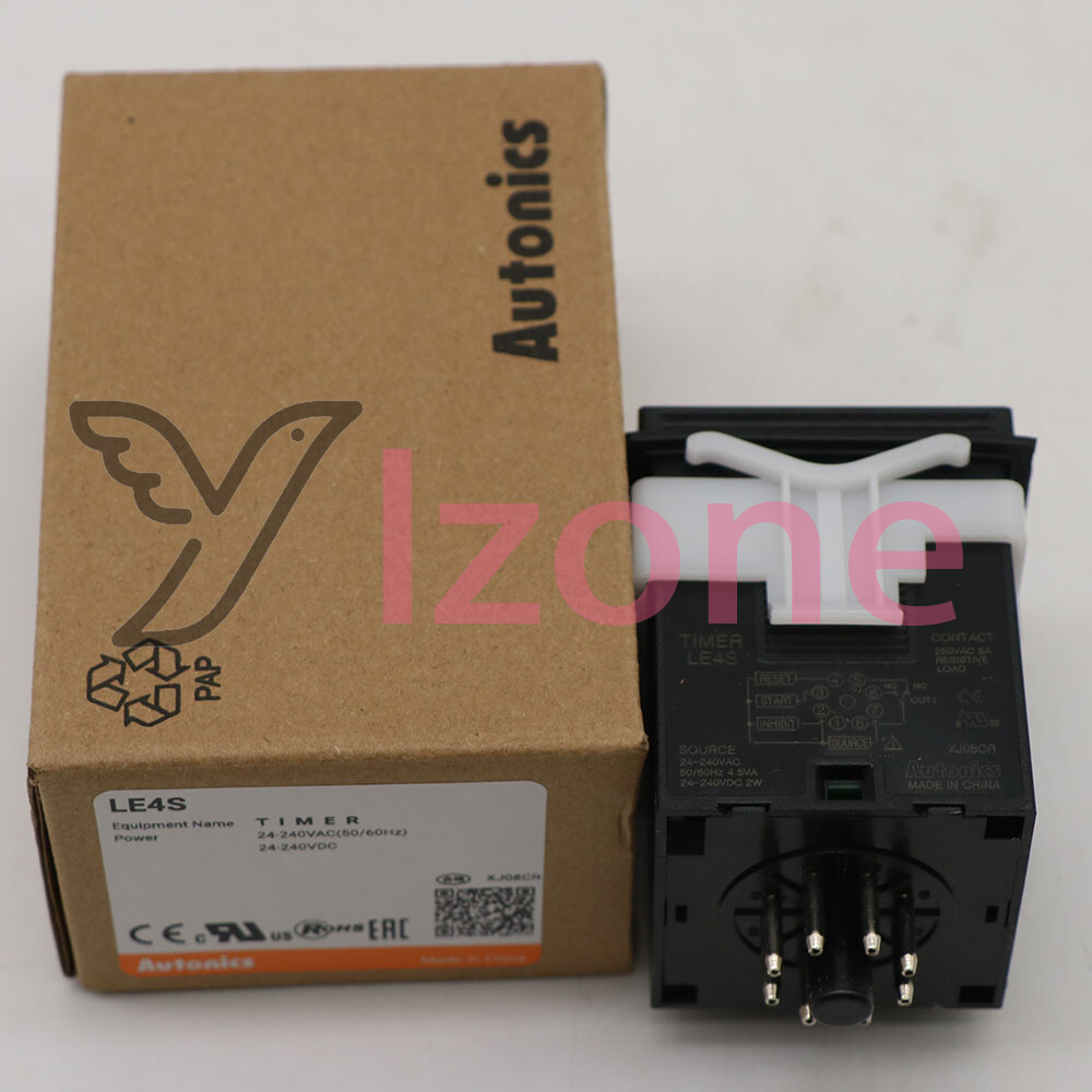 Timer Digitale Autonics LE4S Con Display LCD Retroilluminato – Nuovo, Spedizione Inclusa
