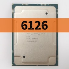 Intel Xeon Gold 6126 SR3B3 2.6GHz 12 Cores 24 Threads 125W LGA3647 CPU Processor
