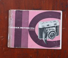 KODAK RETINA IIIc INSTRUCTION BOOK, 1955, TAPED COVERS/212902