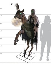 6.5' Reaper's Ride Animated Prop