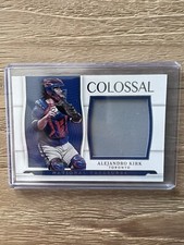 2022 National Treasures Alejandro Kirk Colossal Jersey Relic #67/99 (RC)