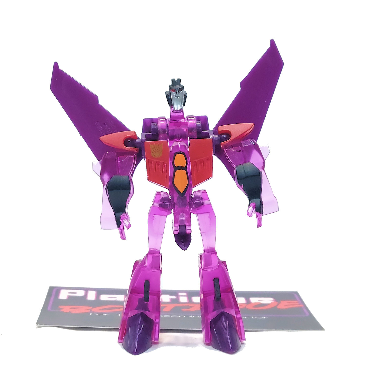 Transformers Animated EZ Collection Starscream FAMILY MART LEGENDS EHOBBY CL...