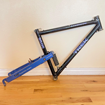 Vintage 1992 TREK 9500 Full Suspension MTB 19” Frame Set | eBay