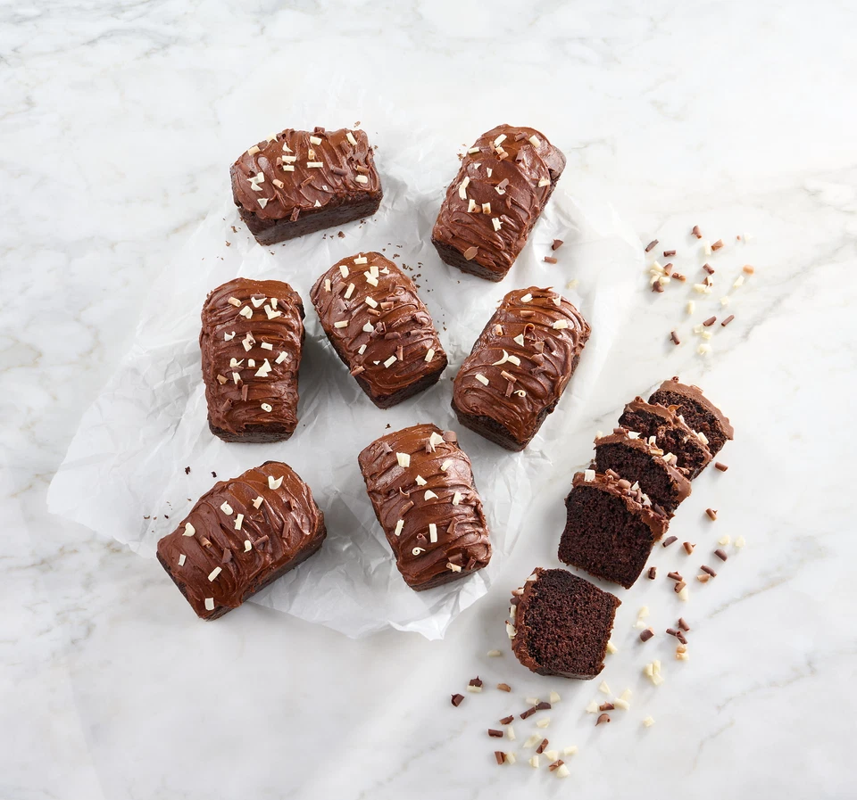 Silicone 8 Count Mini Loaf Pan, Multicolor Confetti, Dishwasher Safe - Image 4 of 4