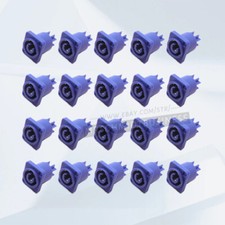 30pcs Blue PowerCon Power In Chassis Panel Mount Connector For Neutrik NAC3MPA-1