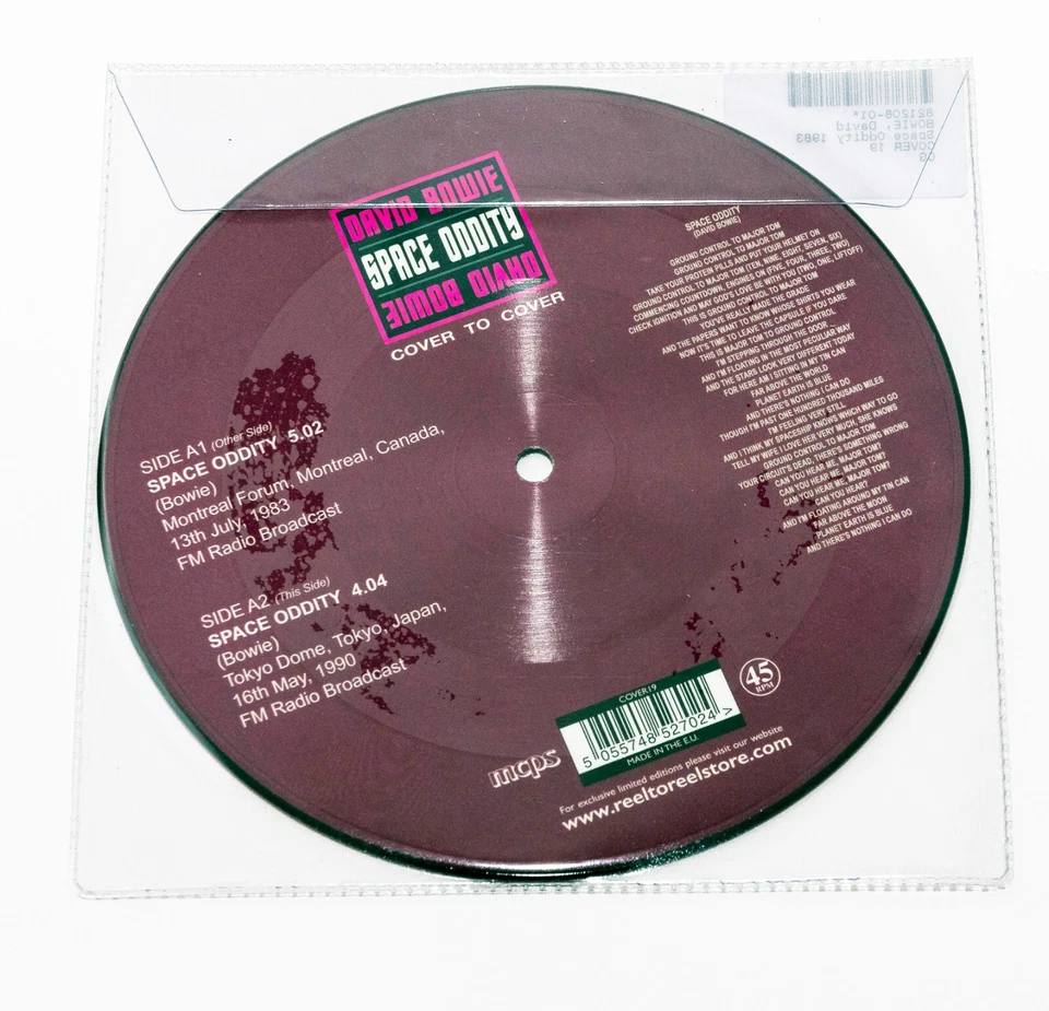 David Bowie – Space Oddity * 7" Vinyl * Picture Disc * MINT * 2021 * - Image 3 of 4