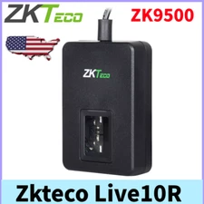US ZKTeco ZK9500 Live10R Indoor Biometric Fingerprint USB Scanner Reader Sensor