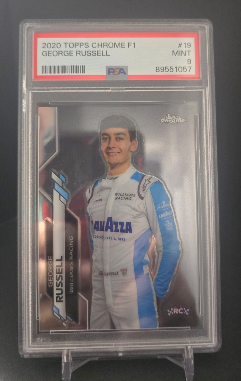 2020 ⛽ PSA-9 - George Russell Formula 1 Topps Chrome #19 F1