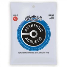 Martin Authentic Acoustic SP 80/20 Bronze 12-54 Acoustic Guitar Strings