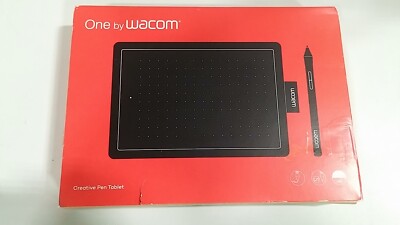 Wacom One by Wacom Creative Graphics Table wioth Pen, Black