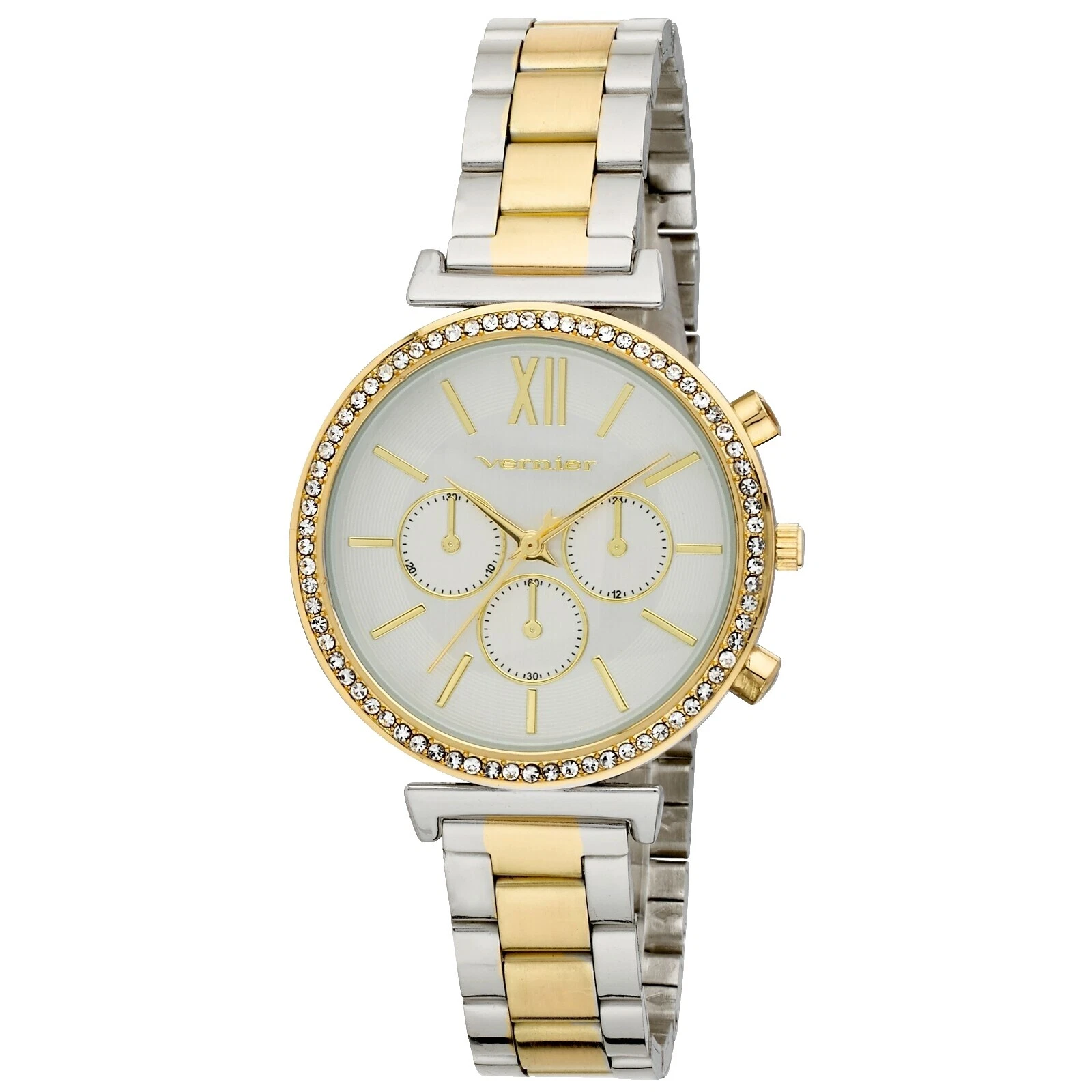 Vernier Silver Band Wristwatches