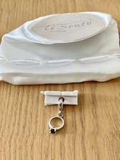 Ti Sento Sterling Silver Engagement Ring Pendant Charm, So Pretty!