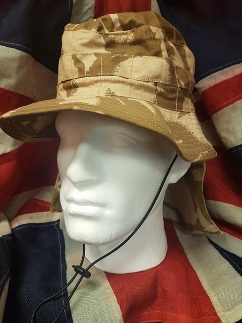 Desert Camouflage Bush Hat British Army Boonie Camo Sun Cap