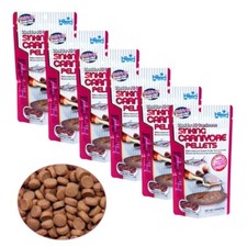 Hikari Fish Food Carnivore Sinking Pellet Catfish Shark Pleco Feed 74g. x6