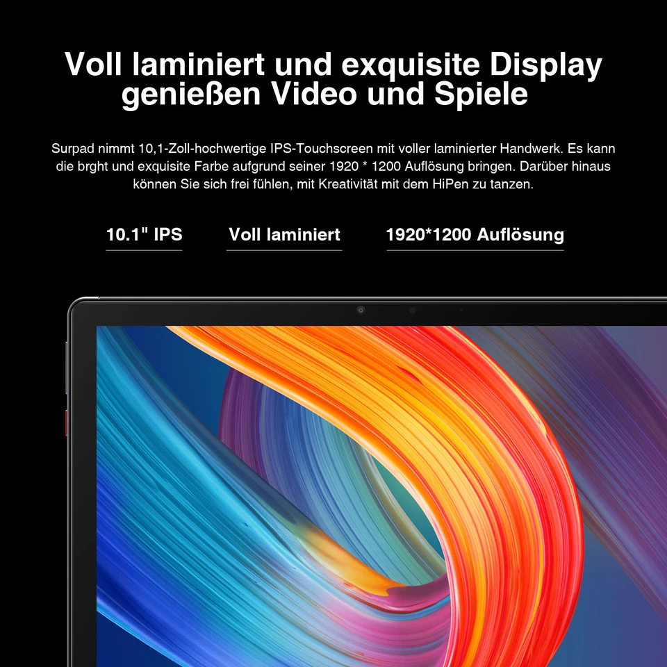 CHUWI TABLET Android MTK6771 Octa Core10.1'' 6GB RAM 128GB SSD Support 4G LTE - Image 3 of 4