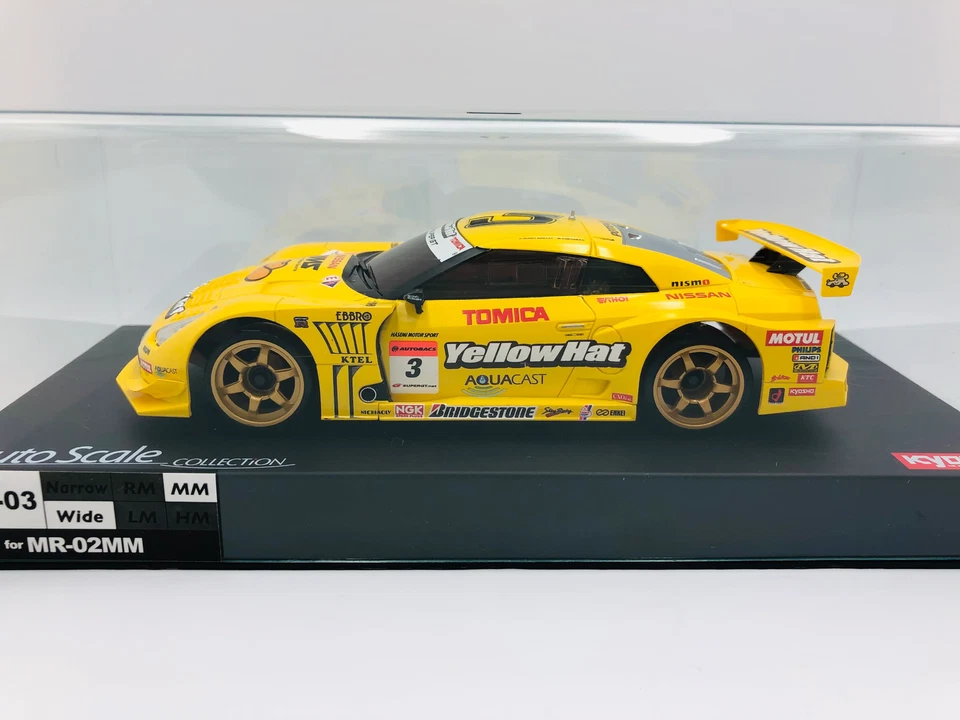 Kyosho Mini-z Body ASC YellowHat YMS TOMICA GT-R 2008 MZP214YH - Image 2 of 4